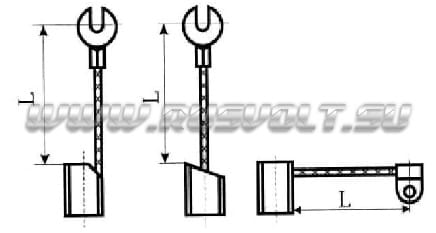 Угольные щетки для электрических моторов