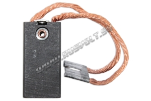 Электрощетки ЭГ14 16x25x50 К1-3 НК-2отв., 2/2,5*115 мм, 6Д