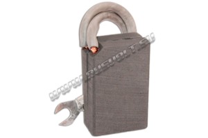Электрощетки ЭГ14 2/10x32x52 электрографитовые