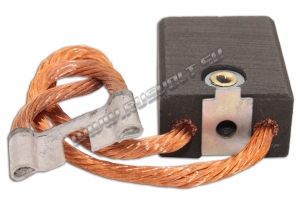 Электрощетка ЭГ14 20x32x40 К1-3, НК-2 с отв.,ПЩ 2/4x125 мм, 6Д