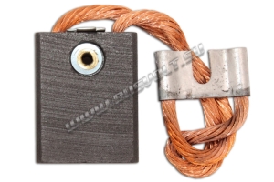 Электрощетка ЭГ14 20x32x40 К1-3, НК-2 с отв.,ПЩ 2/4x125 мм, 6Д