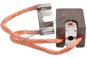 Электрощетка ЭГ4 25x30x40, К1-3, НК5 с отв, 6Д, 2/3x130