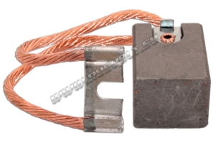 Электрощетка ЭГ4 25x30x40, К1-3, НК5 с отв, 6Д, 2/3x130