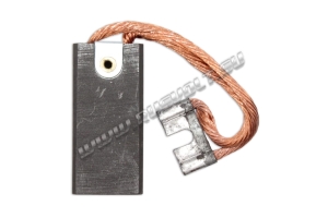Электрощетка ЭГ14 25x30x64 К1-3, НК-2отв., 2/6,0*125 мм, 6Д