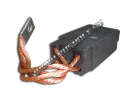 Щетка ЭГ-61 2/12,5*40*52/64 К12-8, НК-6 (резиновая), ПЩ 4/4,0*112 мм, 8ПГ