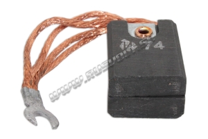 Электрощетка ЭГ74 2/10x30x40 К1-8, НК-2отв., 4/2,5*100 мм, 6В