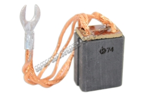 Электрощетка ЭГ74 2/8x25x32 К1-8, 4/1,5*120 мм, 6В, текстолит