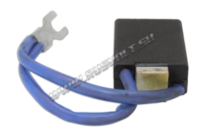 Электрощетка EG319P 2/8x32x40 К1-3, 2/3x110, 6В, ТКР, накладка резина+текстолит