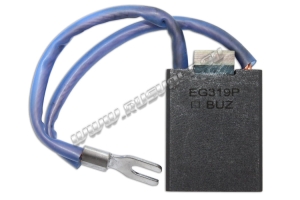 Электрощетка EG319P 2/8x32x40 К1-3, 2/3x110, 6В, ТКР, накладка резина+текстолит