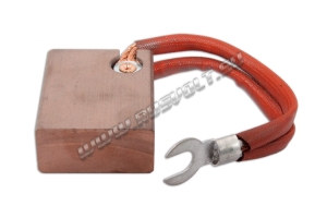 Электрощетка импортная J164 25x50x60, К1-7р, 160 мм, 10В, ТКР