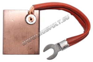 Электрощетка импортная J164 25x50x60, К1-7р, 160 мм, 10В, ТКР