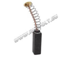 Электрощетка J204 6x6x20 К14-1 с пружиной (для электроинструмента)