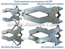 Крановые щеткодержатели типа МТ - Россия